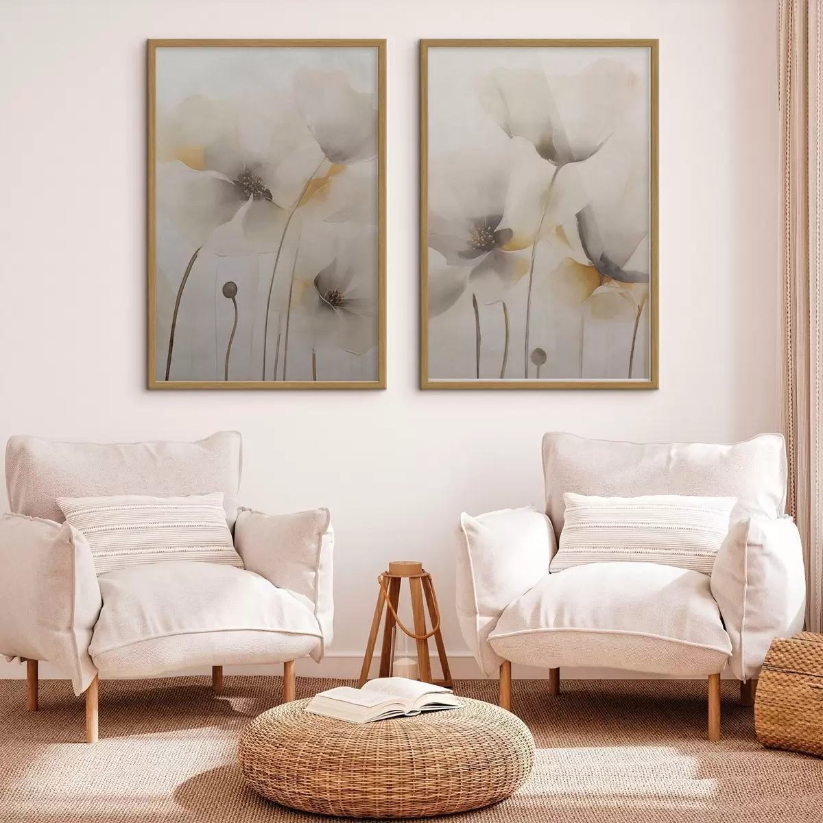 Plakat Lekkie maki w pastelowych odcieniach d31090