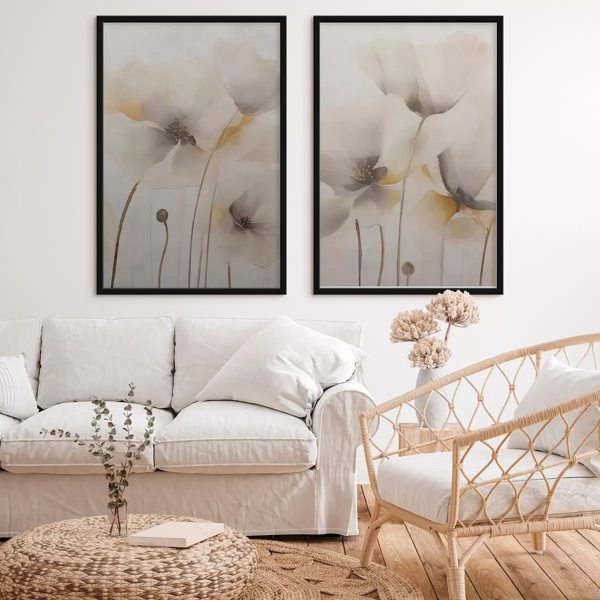 Plakat Lekkie maki w pastelowych odcieniach d31090