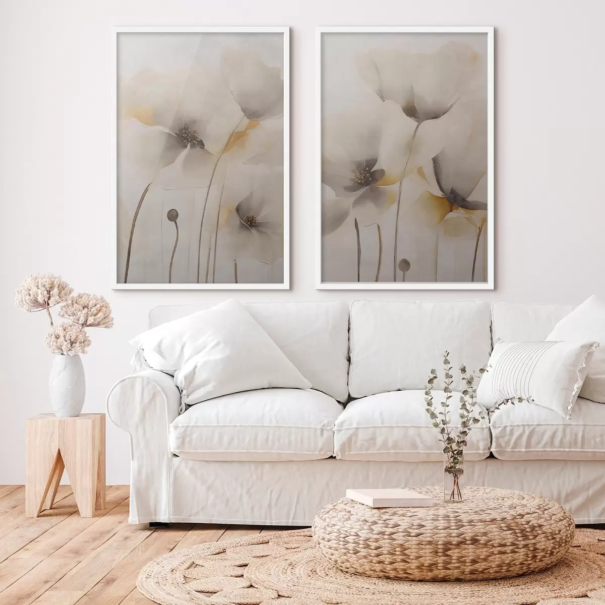 Plakat Lekkie maki w pastelowych odcieniach d31090
