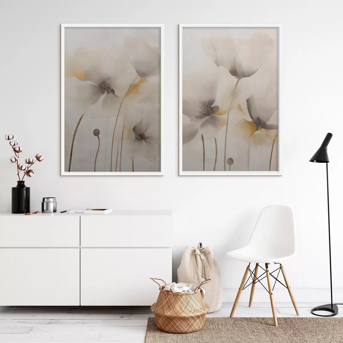 Plakat Lekkie maki w pastelowych odcieniach d31090