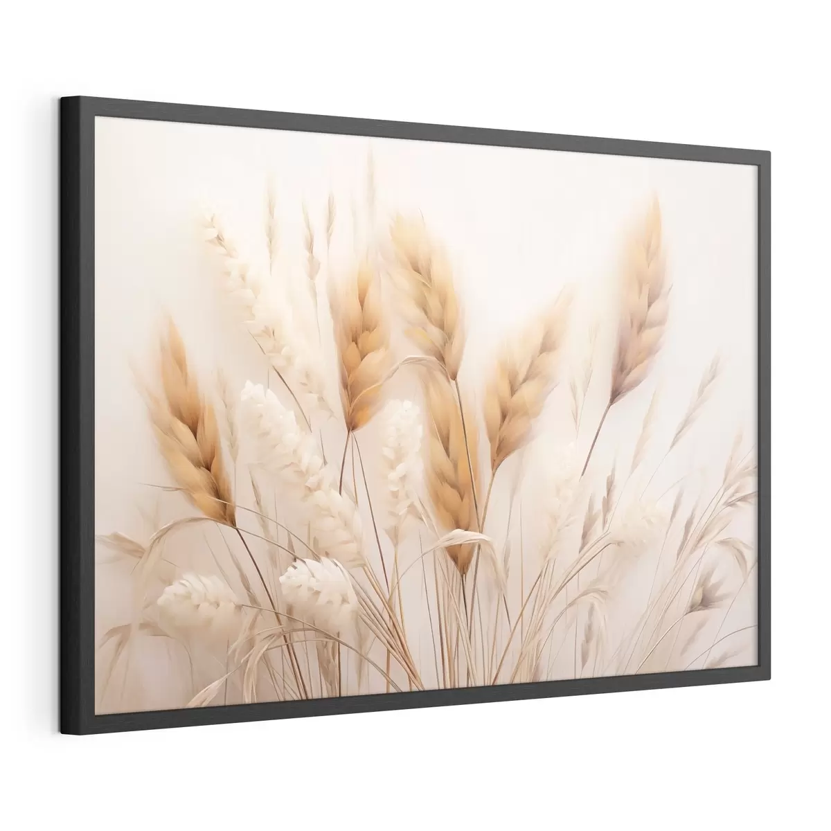 Plakat Puszysta trawa pampasowa w stylu ekologicznym f51093