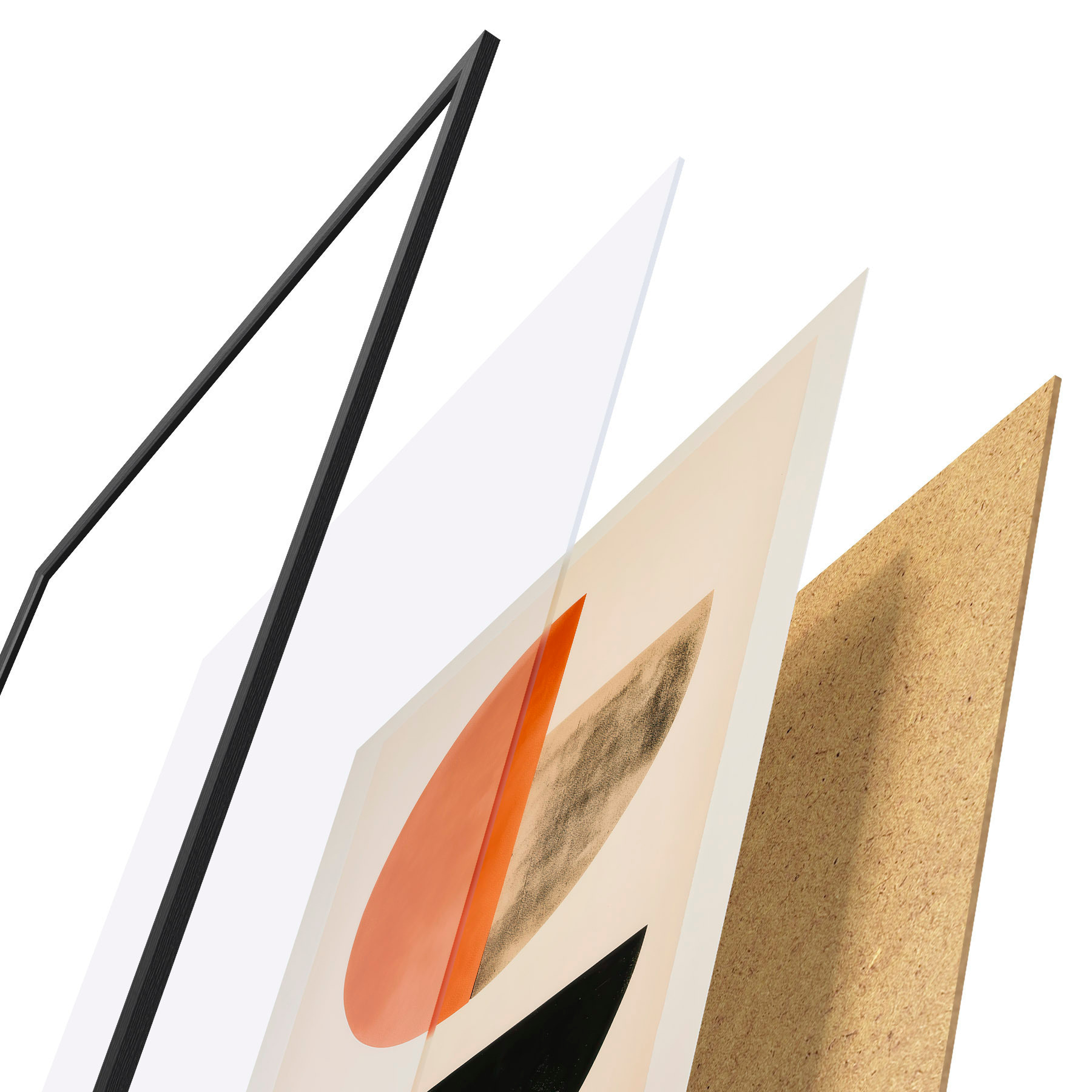 Plakat Abstrakcja geometryczna f51149