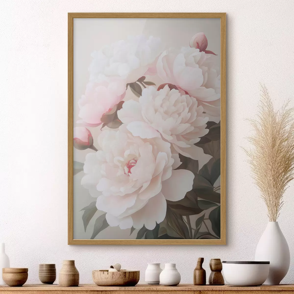Plakat Piwonie f51153