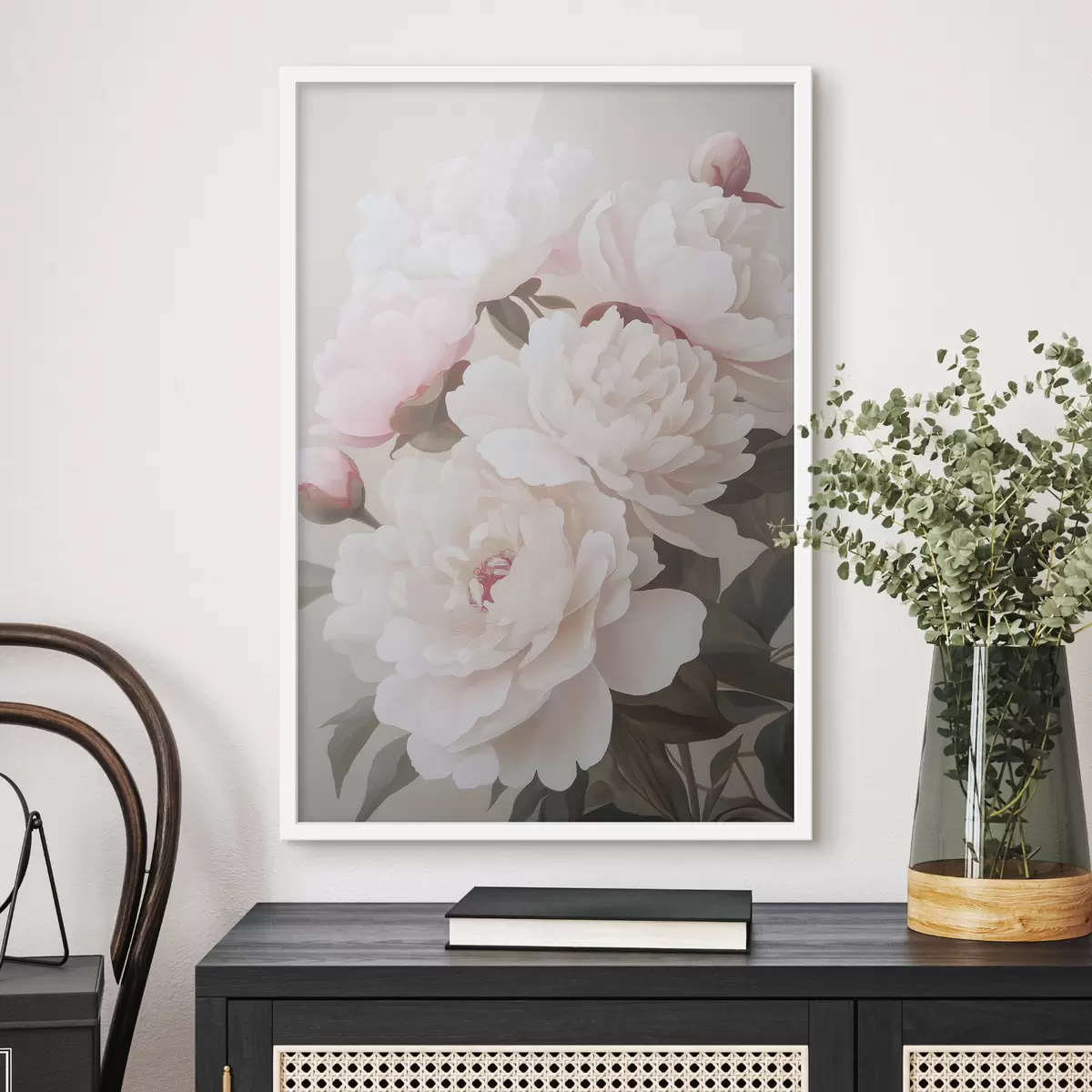 Plakat Piwonie f51153