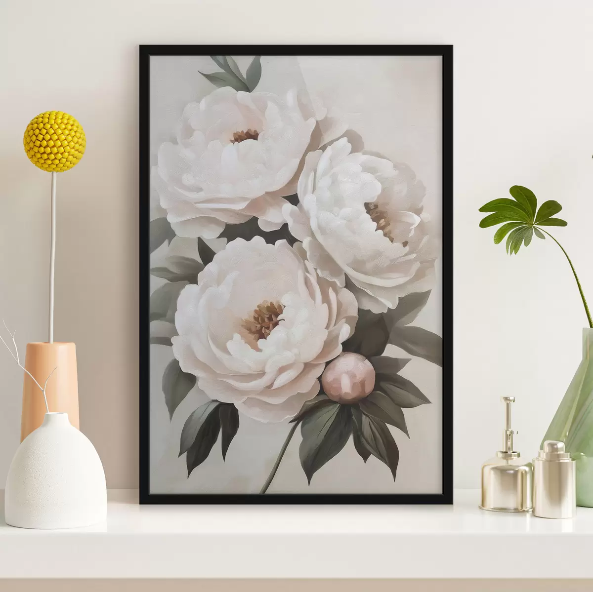 Plakat Piwonie f51154