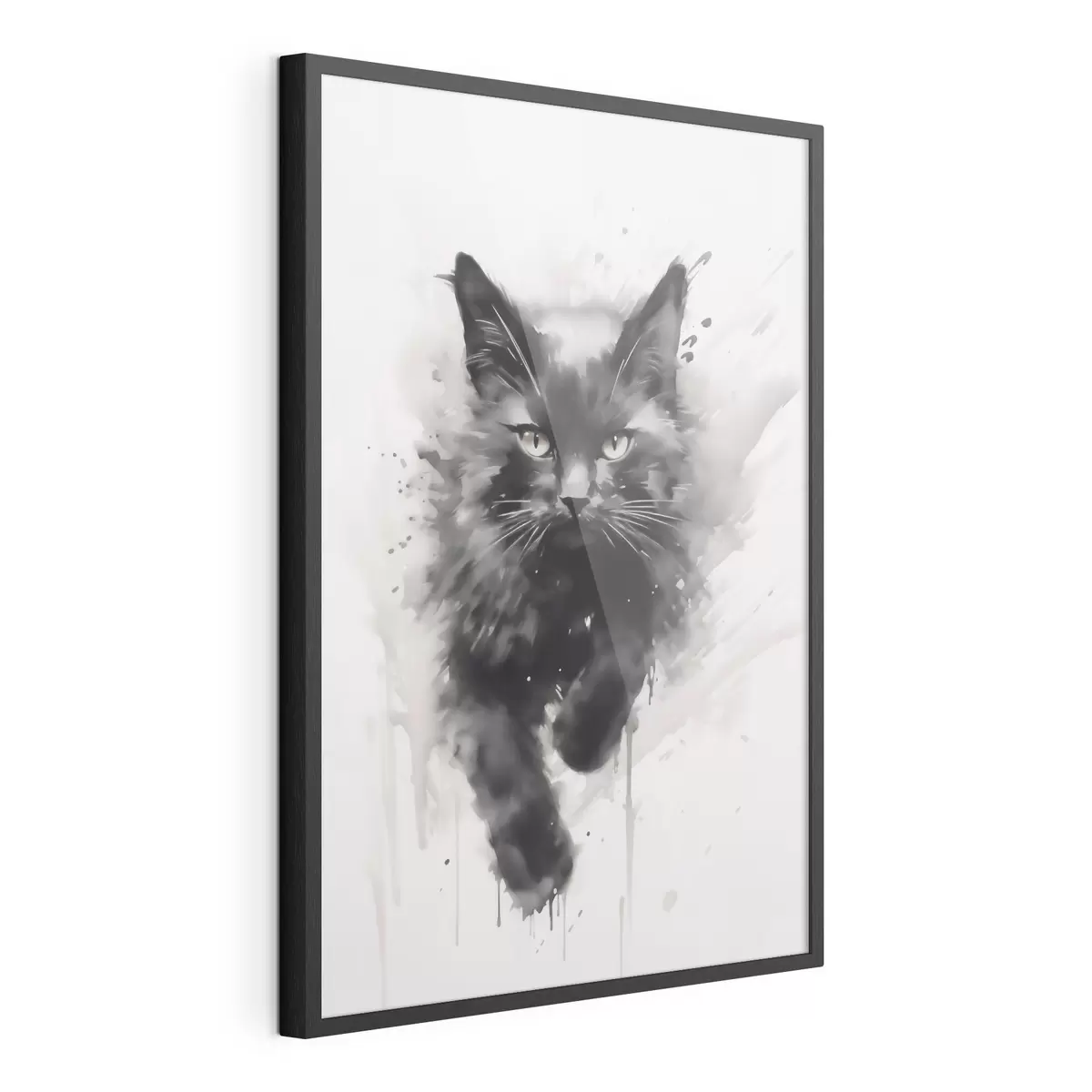 Plakat Kot, imitacja obrazu f51168