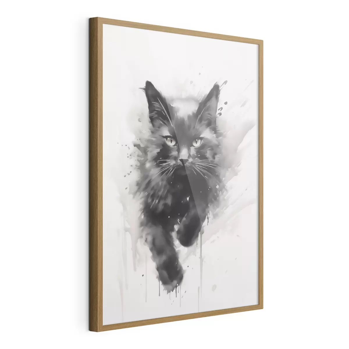 Plakat Kot, imitacja obrazu f51168