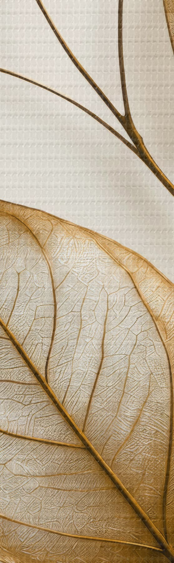 Obraz Elegancka gałązka roślinna s50866