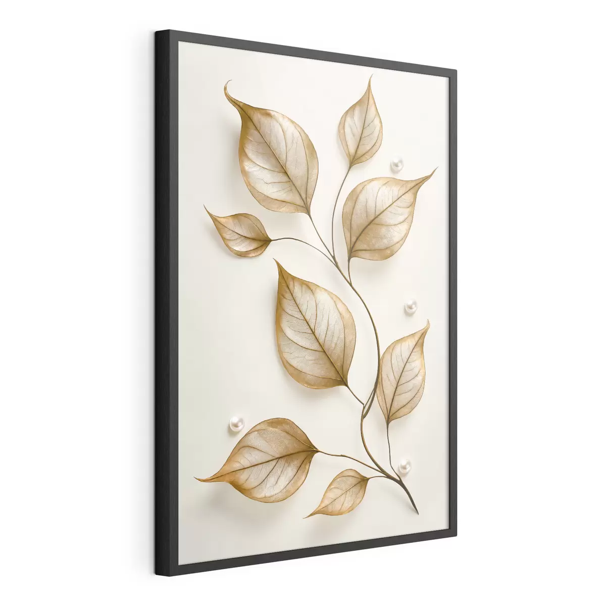 Plakat Elegancka gałązka roślinna f50866