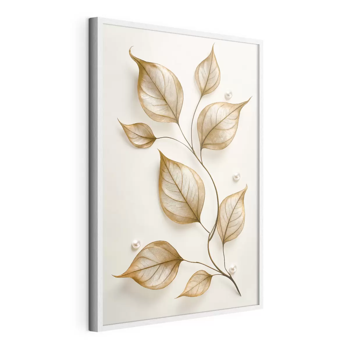 Plakat Elegancka gałązka roślinna f50866