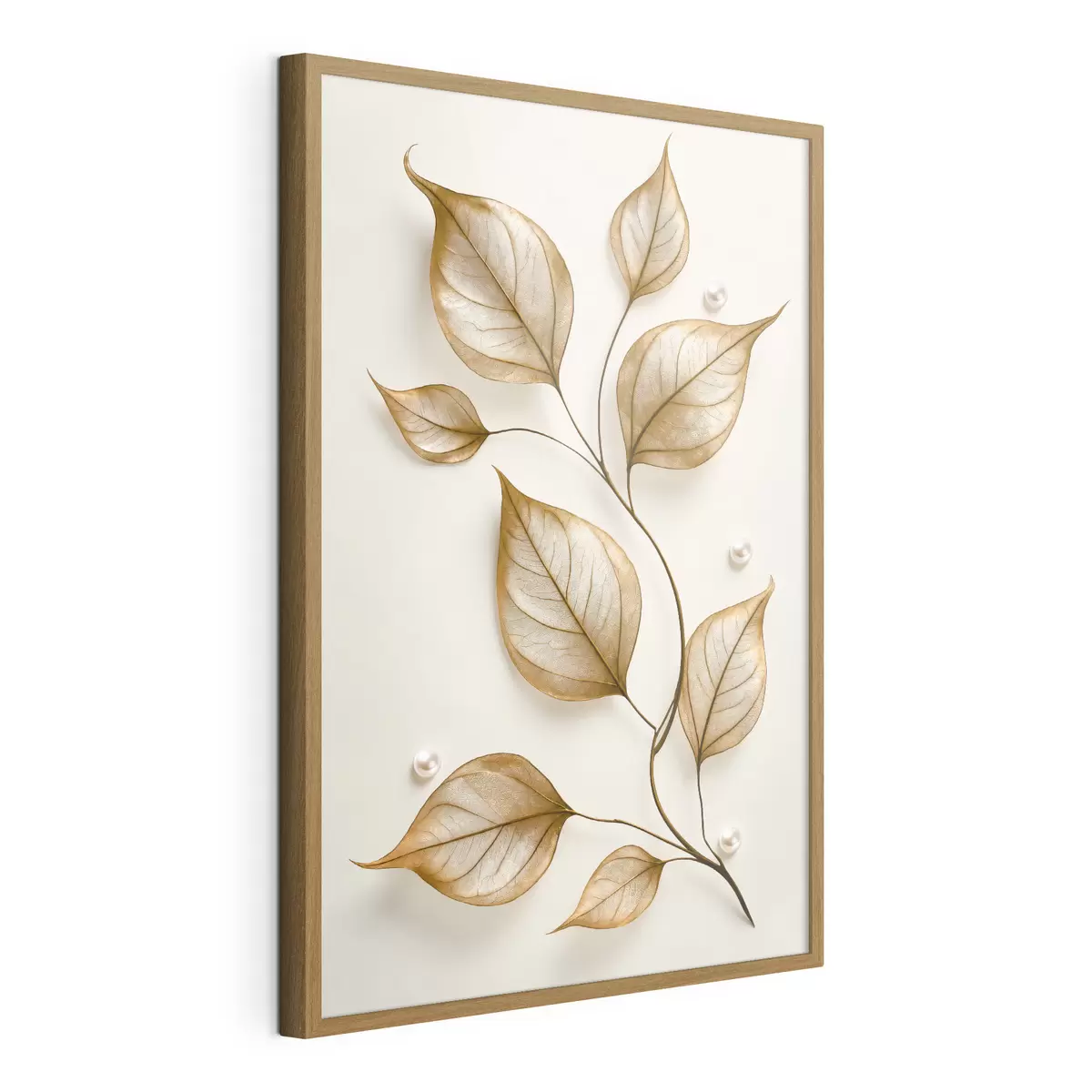 Plakat Elegancka gałązka roślinna f50866