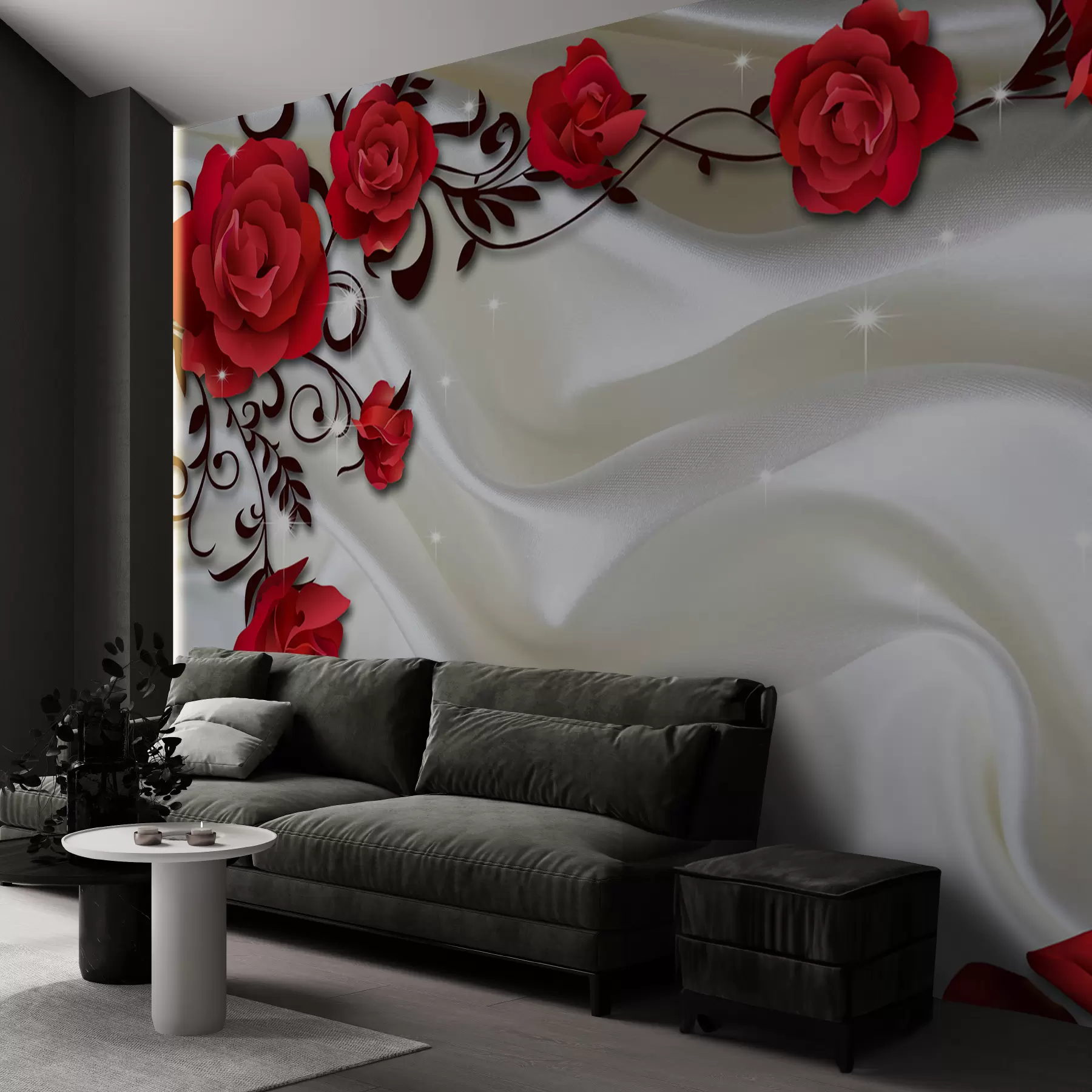 Fototapeta Czarny, czarno-biały e szary u45289