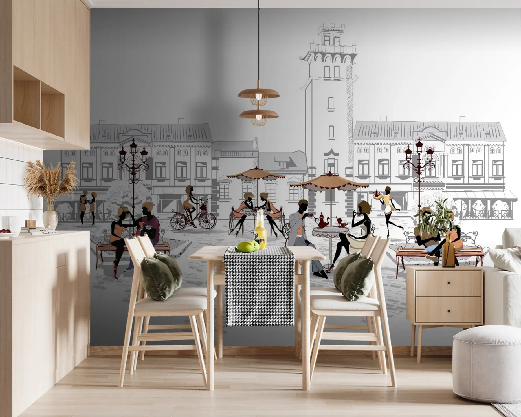 Fototapeta Projekt miejski, czcionka i sztuka u56109