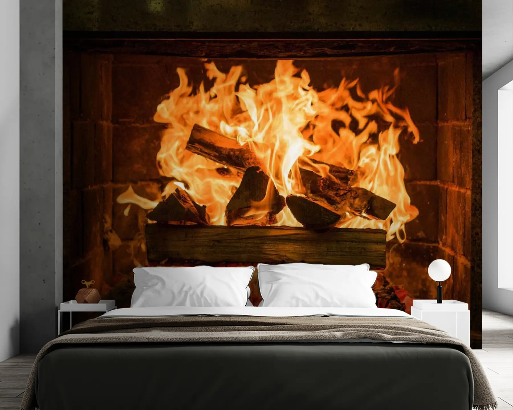 Fototapeta Kominek granitowy u56175