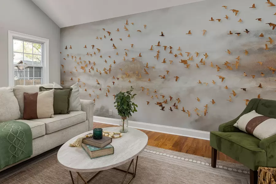 Fototapeta Stada ptaków w górach u93537