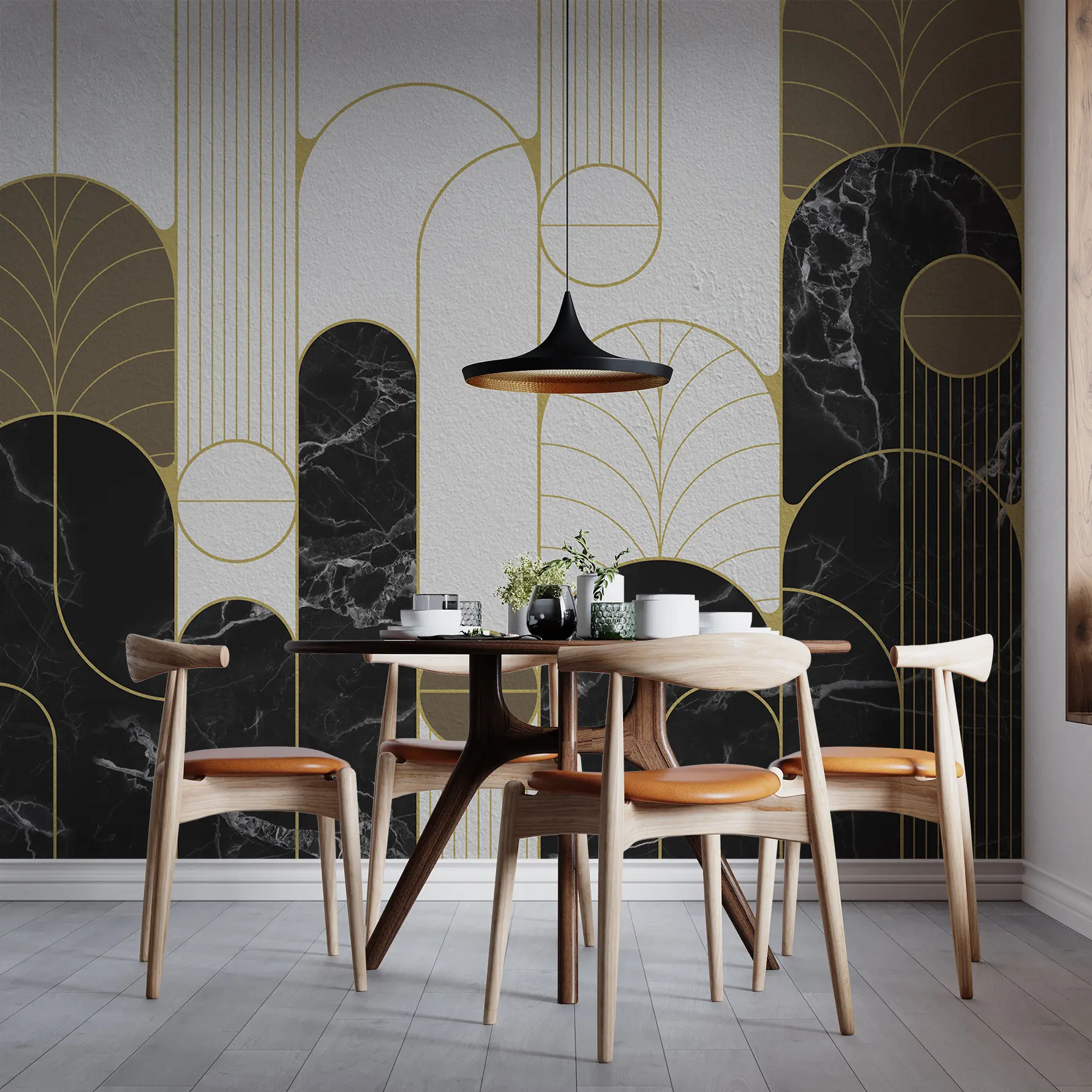 Fototapeta Łuki w stylu Art Deco u73101