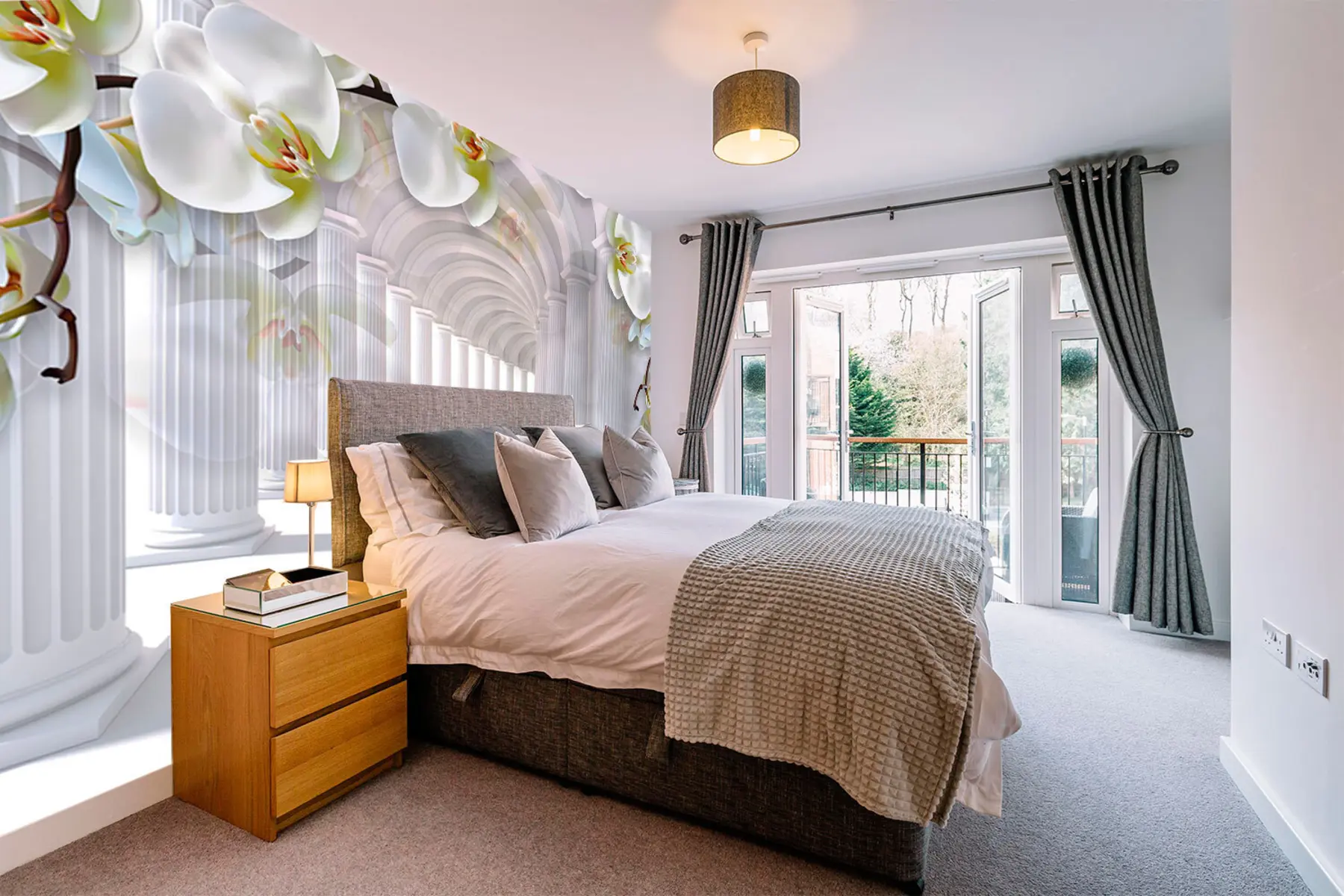 Fototapeta Storczyki w tunelu u93683