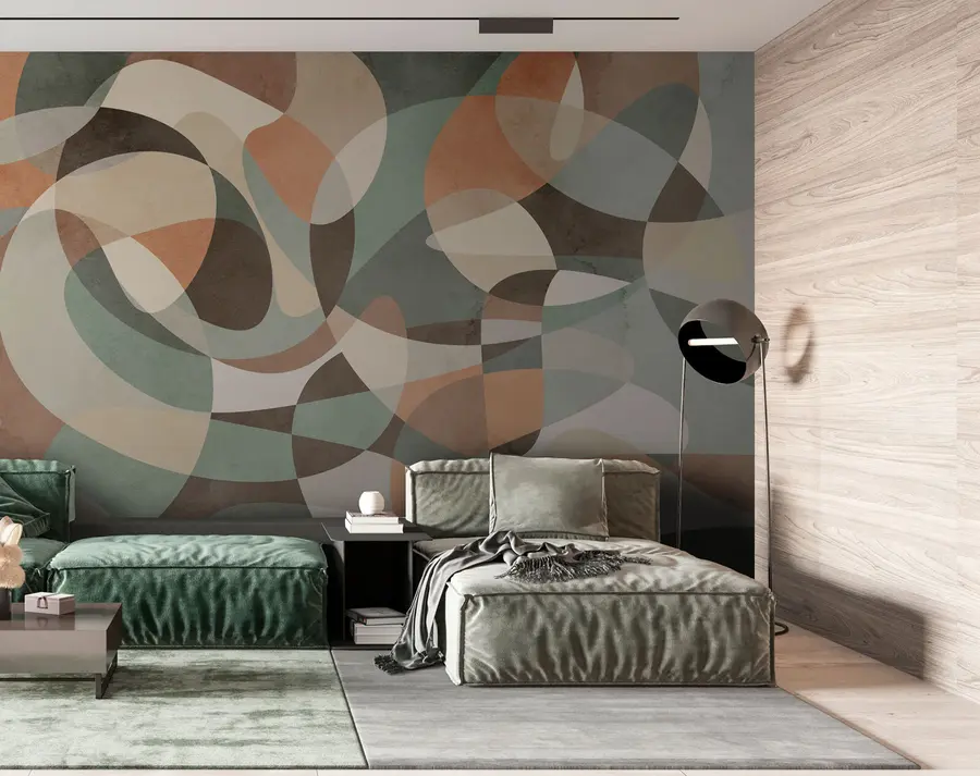 Fototapeta Geometryczny trend retro u73971