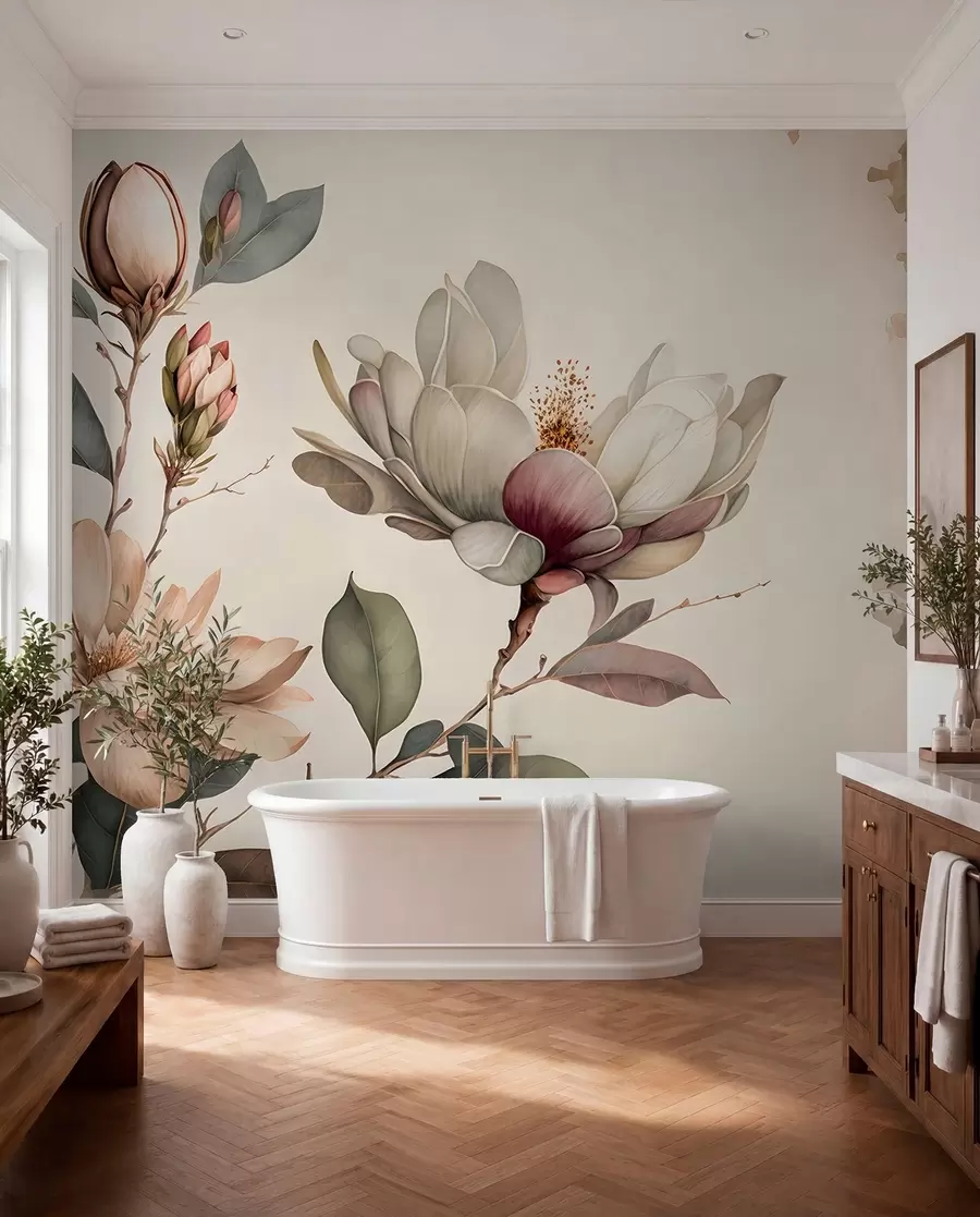 Fototapeta Ilustracja magnolia u93020