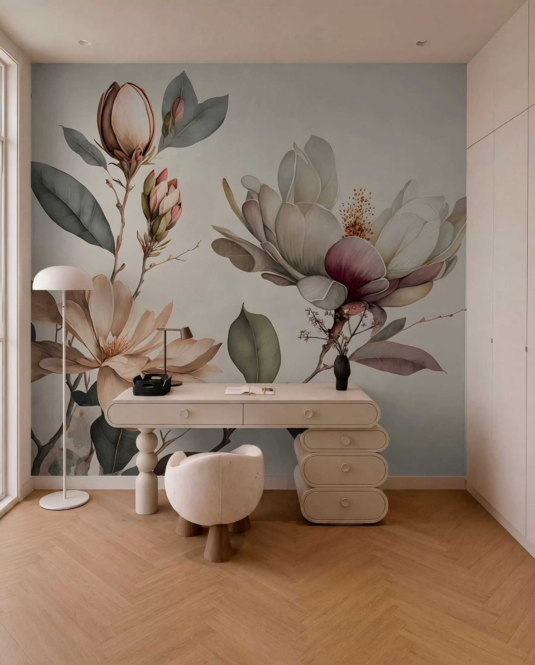 Fototapeta Ilustracja magnolia u93020