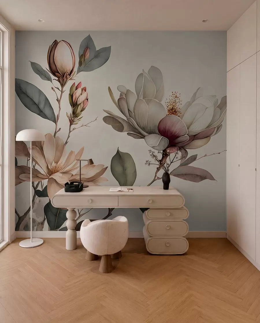 Fototapeta Ilustracja magnolia u93020