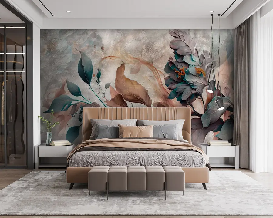 Fototapeta Wspaniała gałąź kolorów u93917