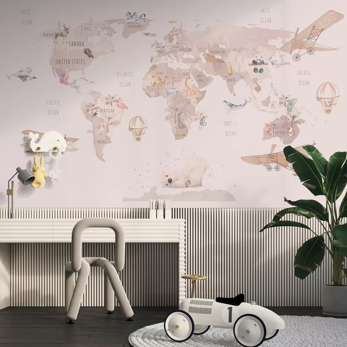 Fototapeta Mapa małego lotnika u93908