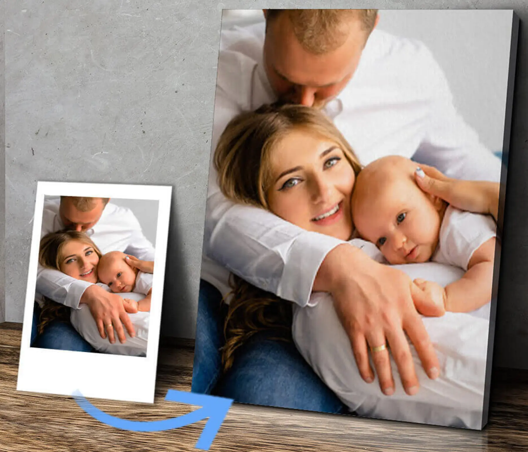 Obraz Portret Photo Print na płótnie s31868