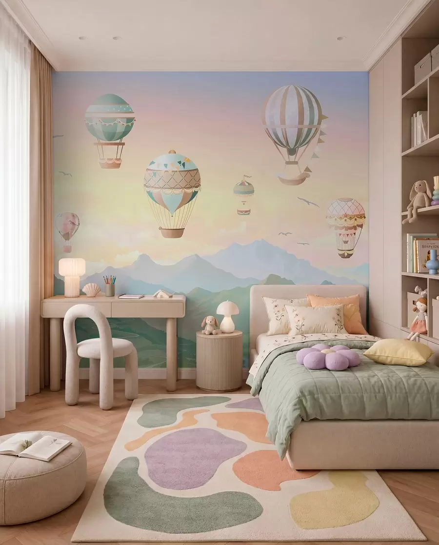 Fototapeta Balony nad doliną u94137