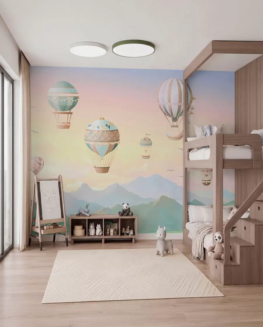 Fototapeta Balony nad doliną u94137