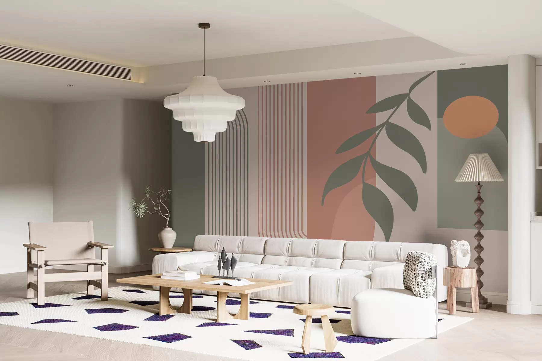 Fototapeta Łuki i elementy dekoracyjne w stylu boho u94153