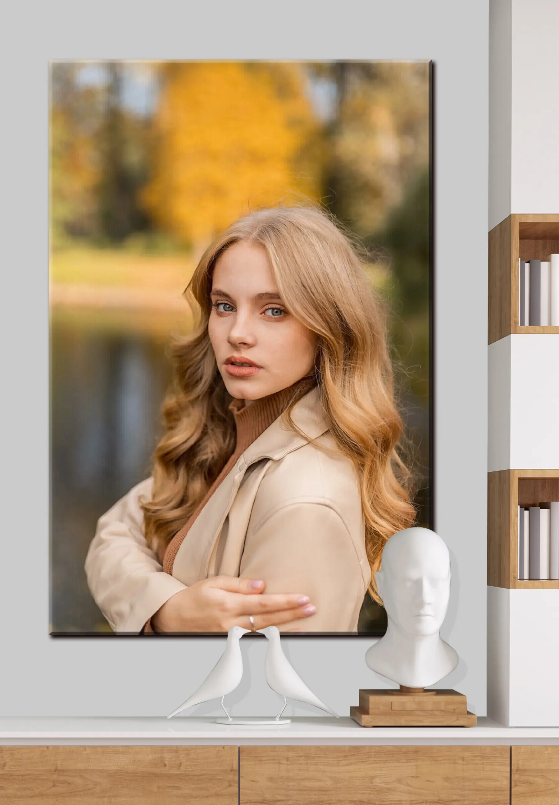 Obraz Zdjęcie ze zdjęcia jako prezent s33172