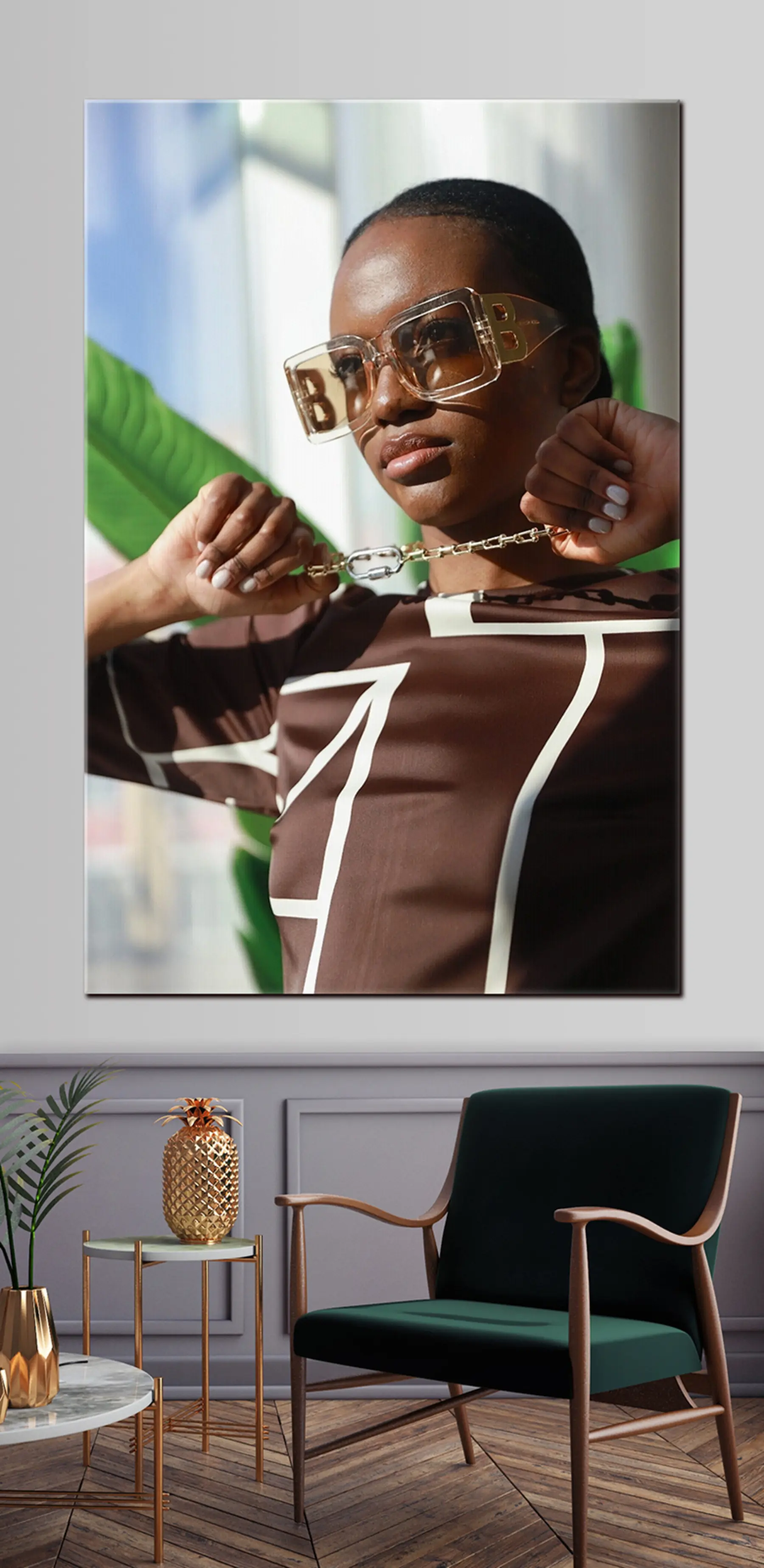 Obraz Wykonanie portretu fotograficznego na płótnie s33177