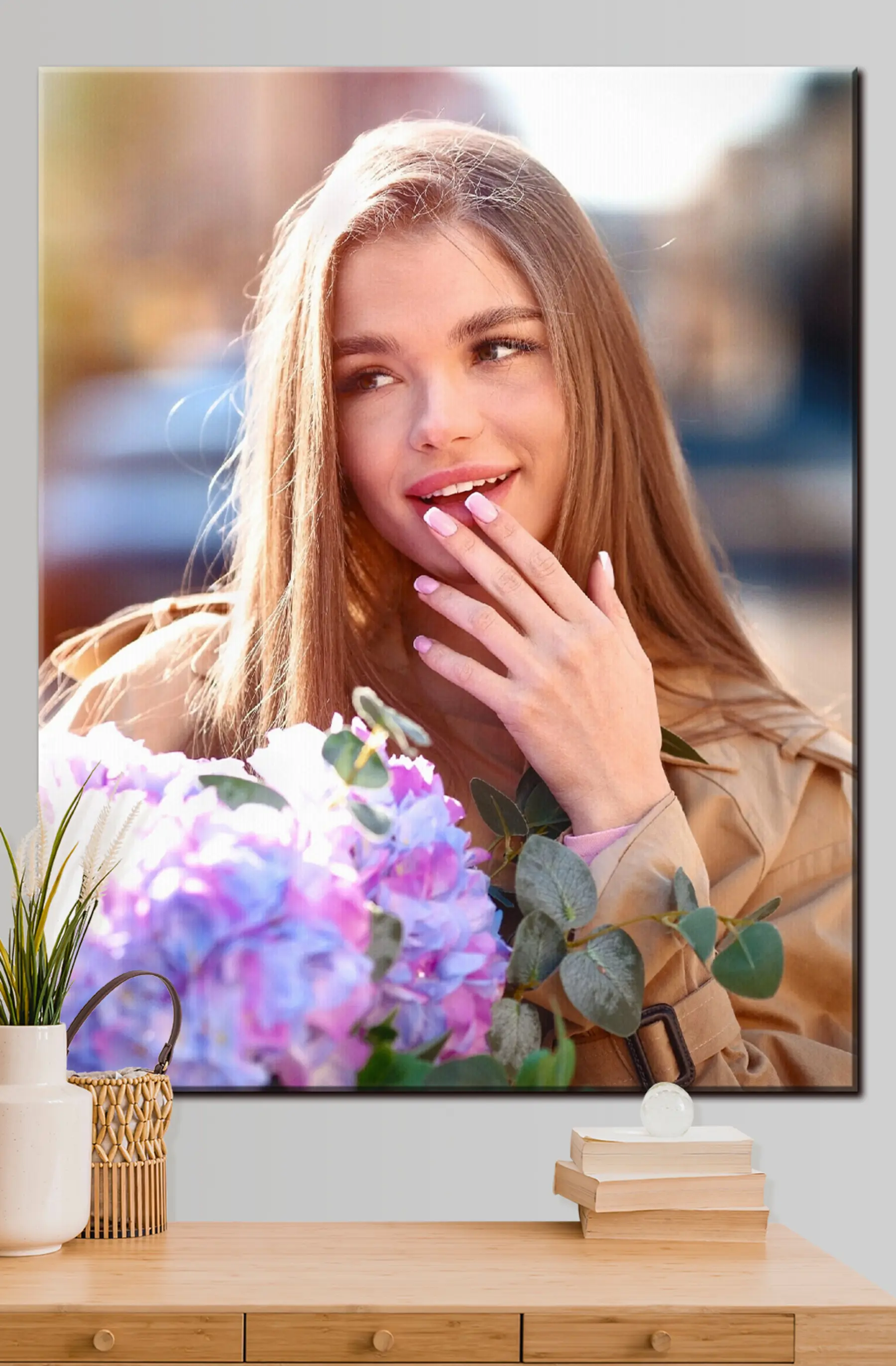 Obraz Zdjęcie ze zdjęcia jako prezent s33297