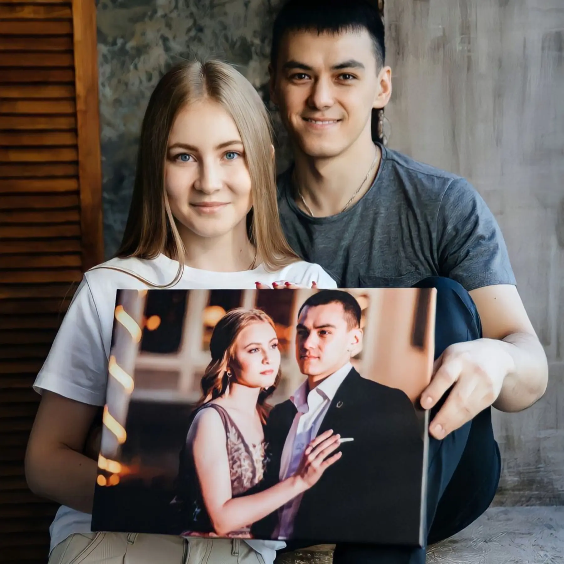 Obraz Portret na płótnie s34654