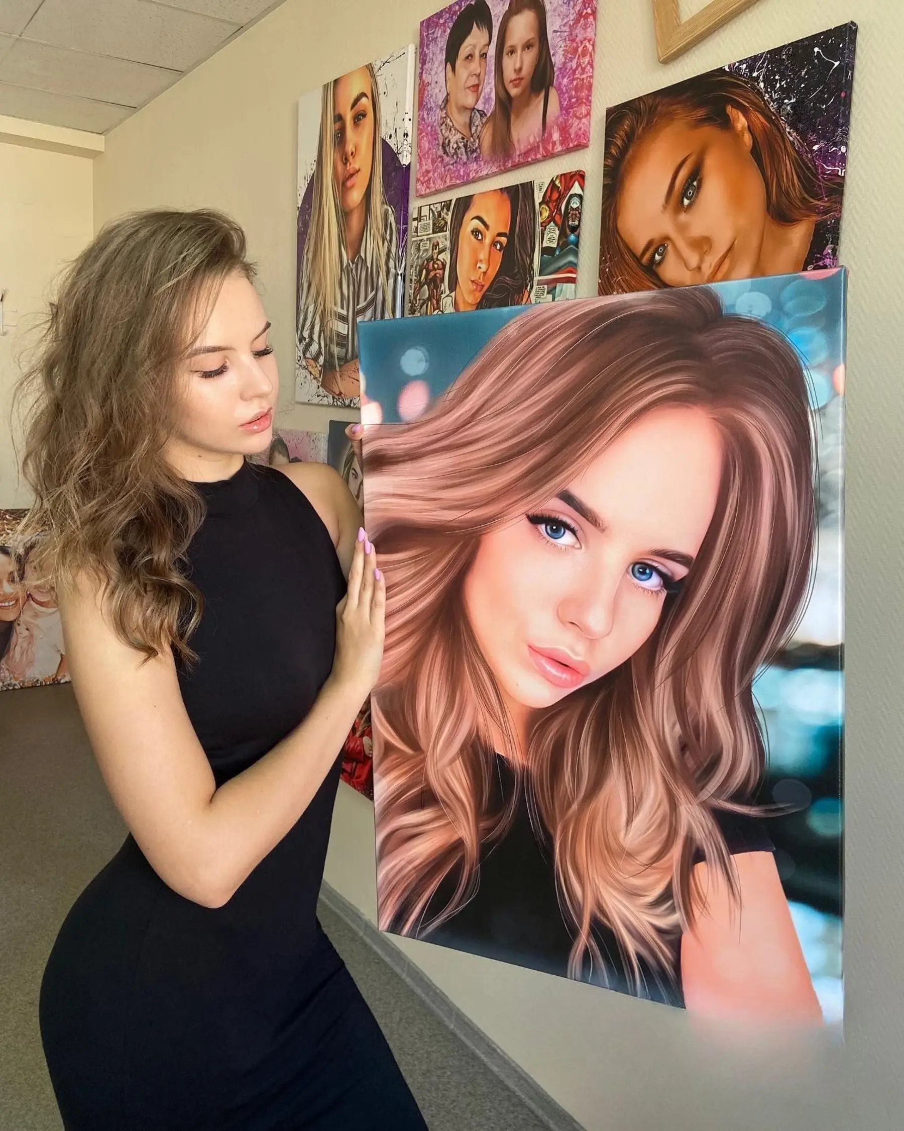 Obraz Portret ze zdjęcia na zamówienie s34669