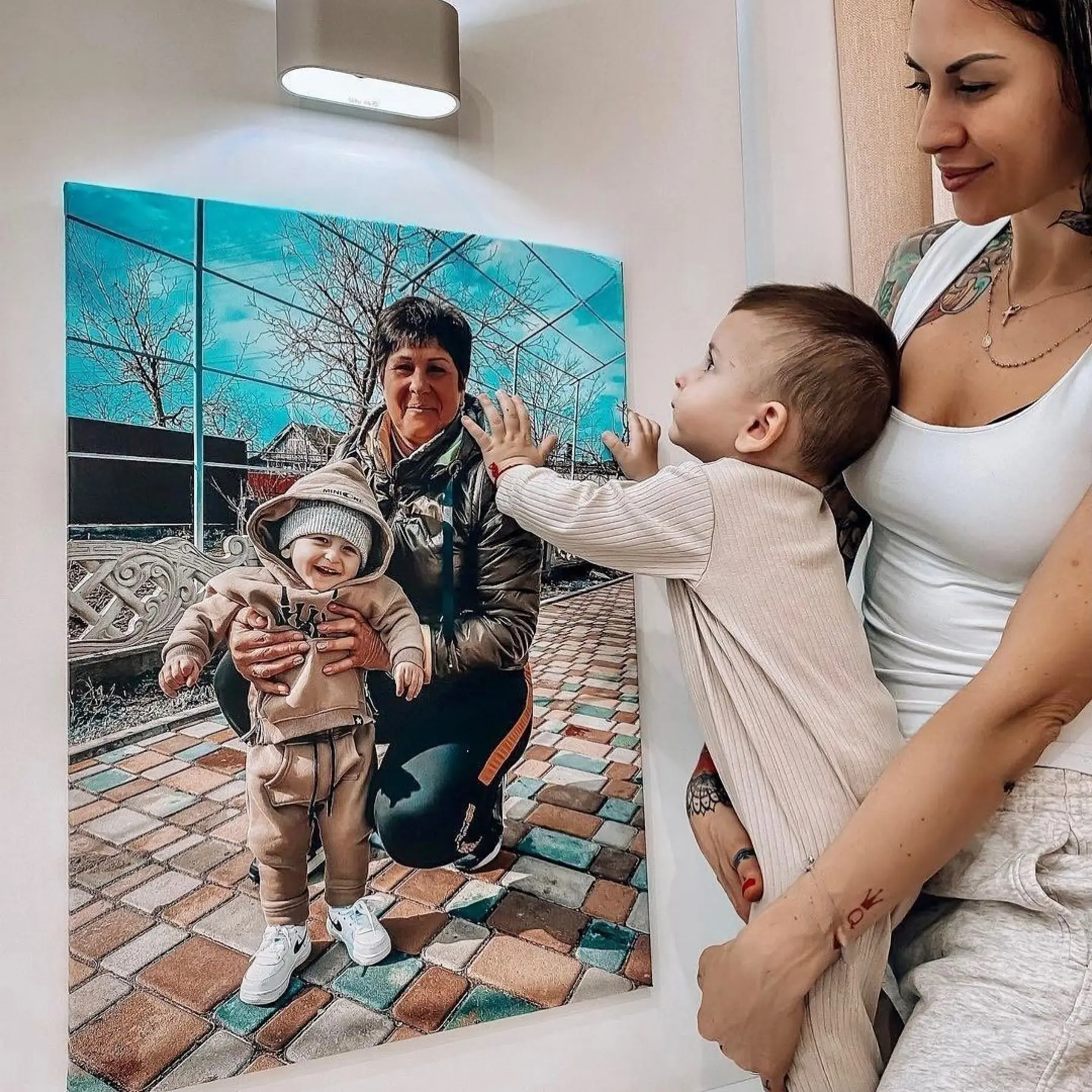 Obraz Portret na płótnie s34694