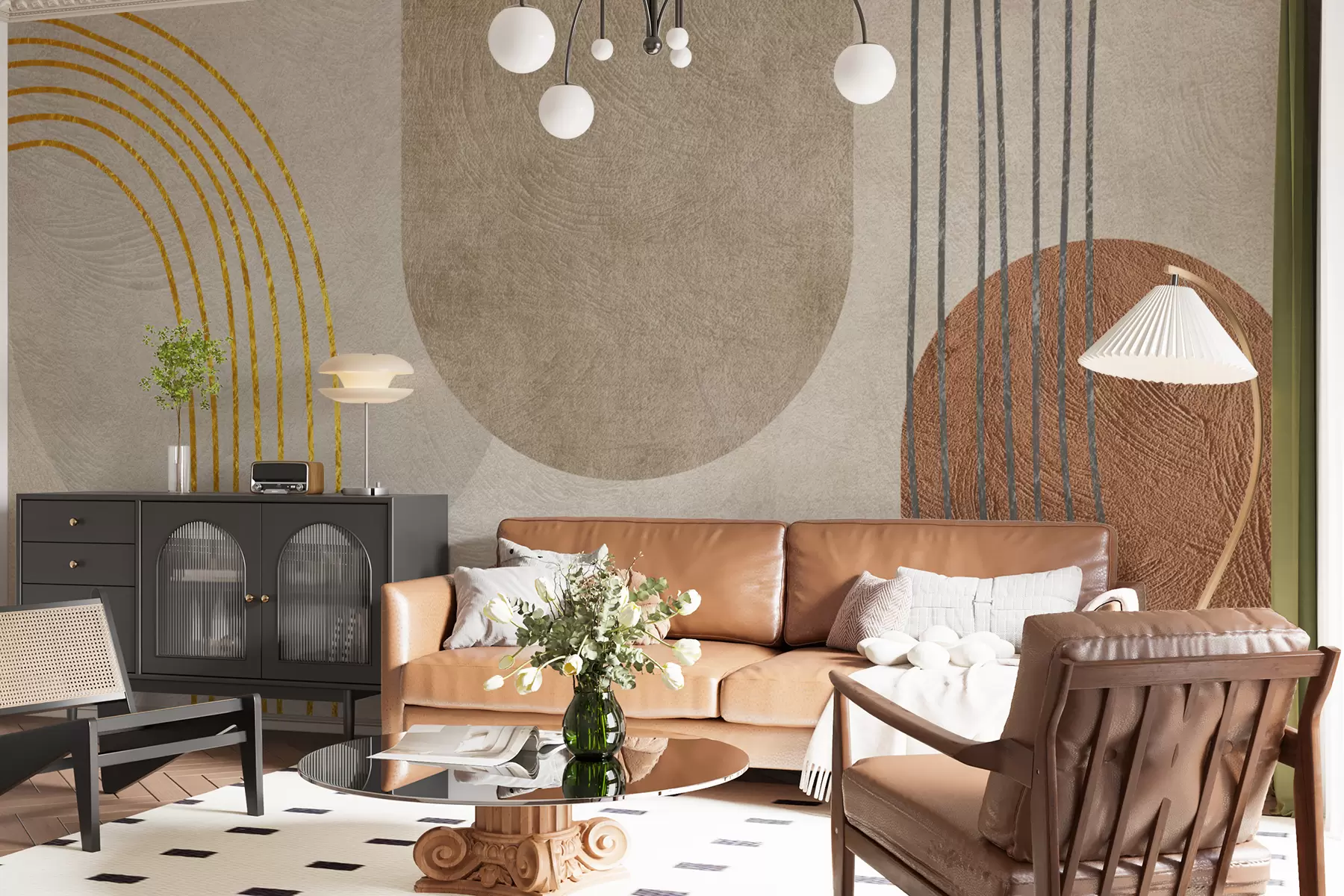 Fototapeta Abstrakcyjny wzór boho u97255