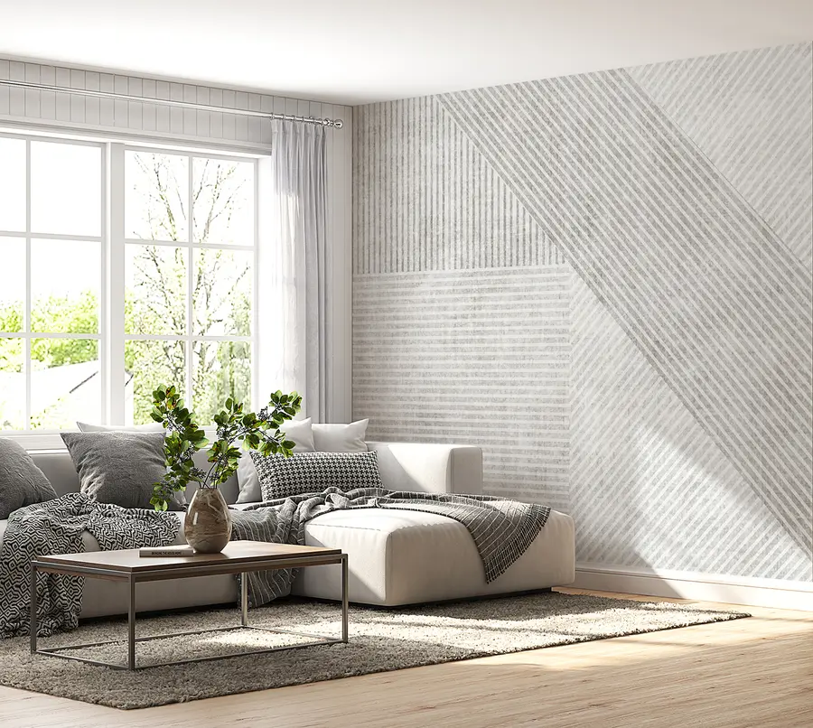 Fototapeta Geometryczne linie vintage u96331