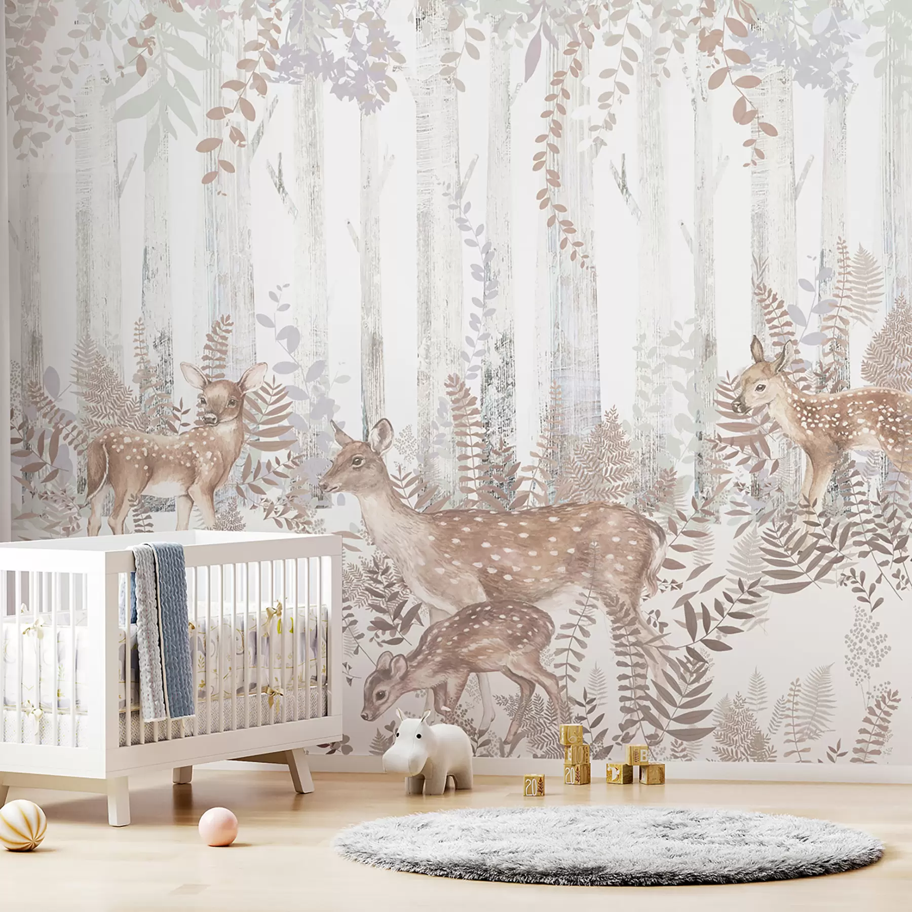 Fototapeta Jeleń w lesie u97529