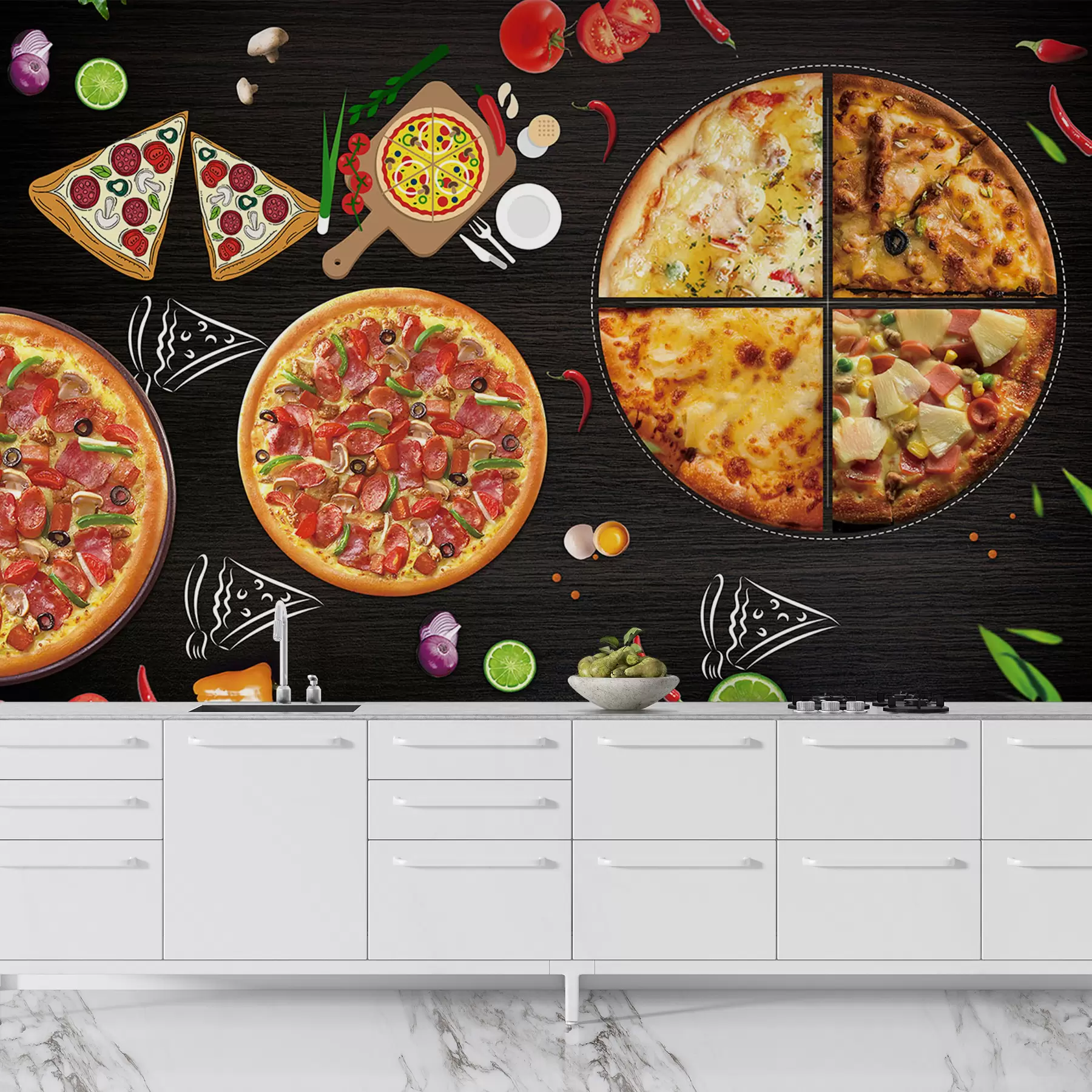 Fototapeta Pizza u97436