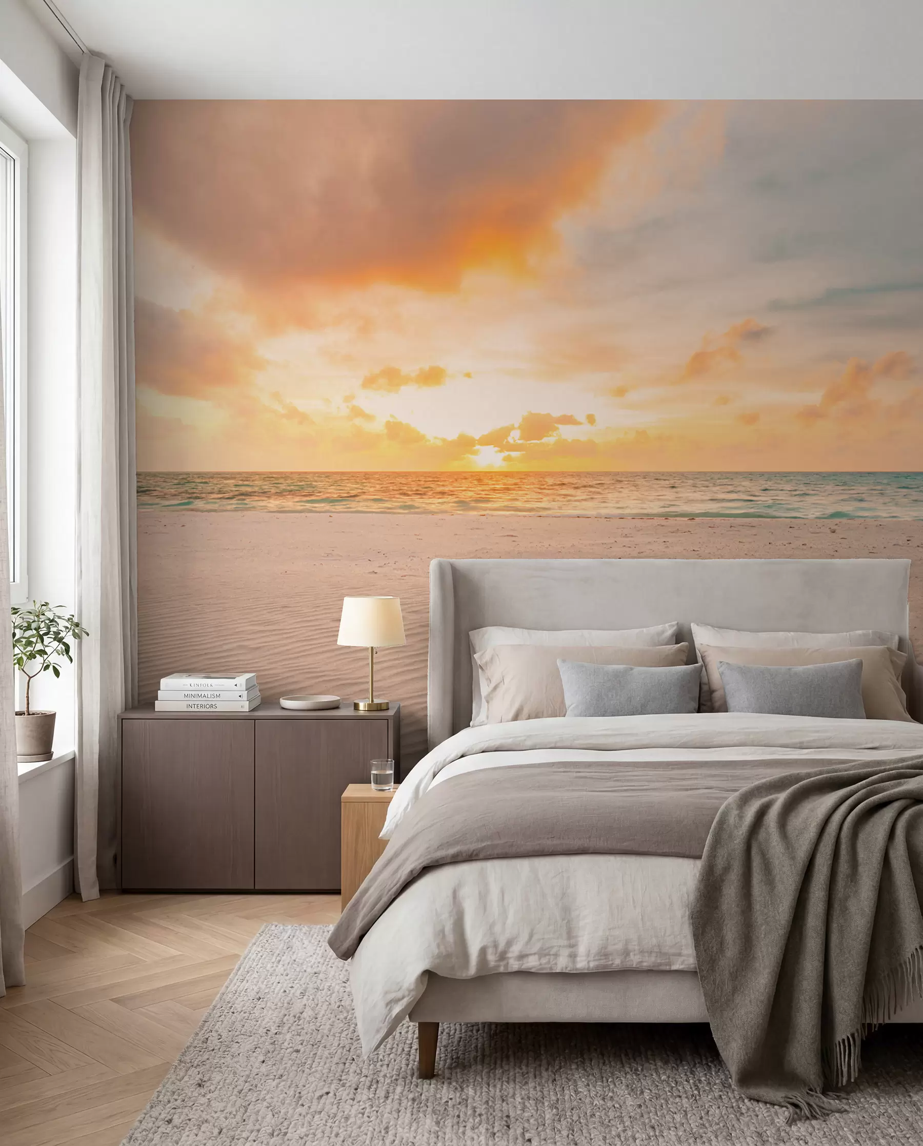 Fototapeta Plaża biały piasek morze i fale u97894