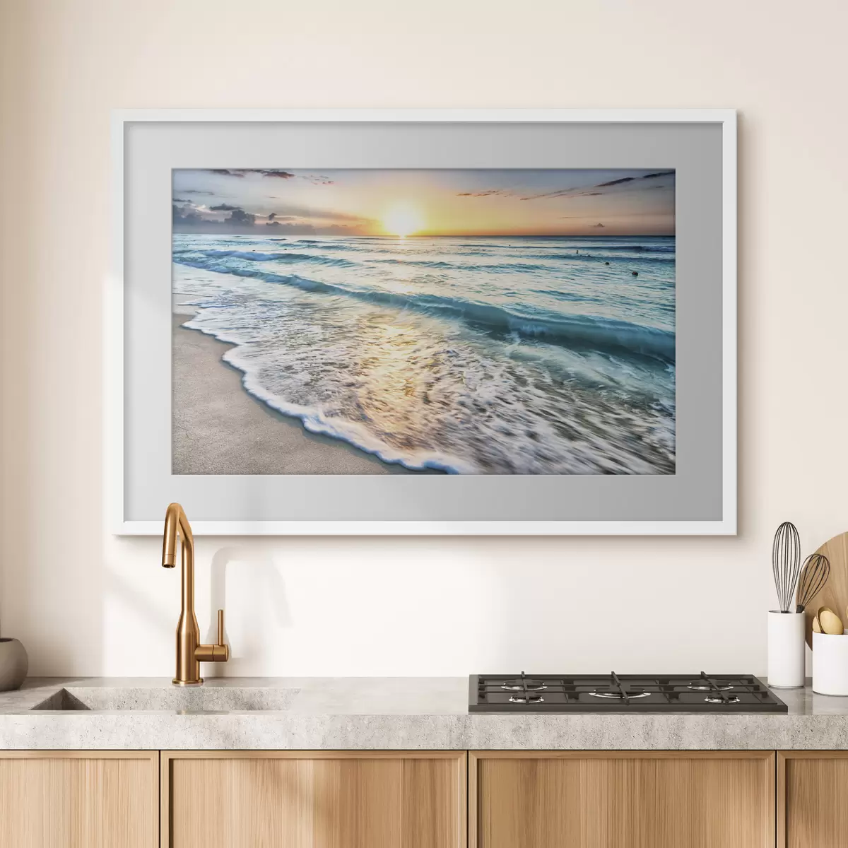 Plakat Lazurowe surfowanie f08091