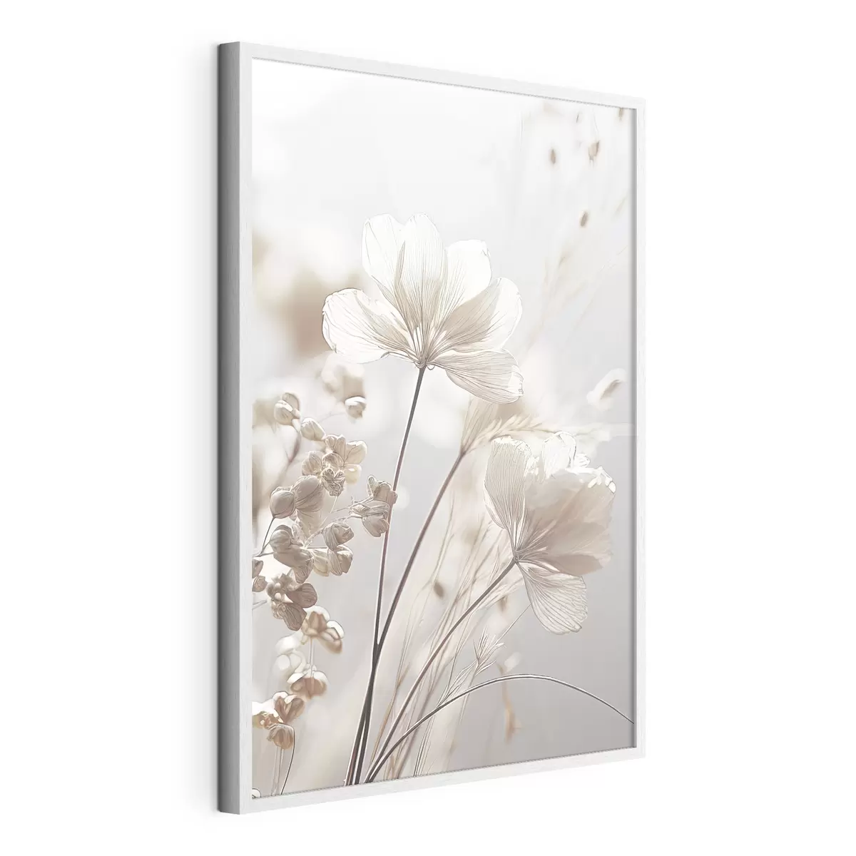 Plakat Delikatne suszone kwiaty f35603