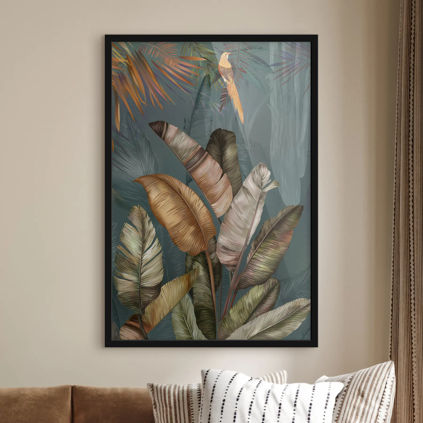 Fototapeta Liście bananów w tropikach f35860