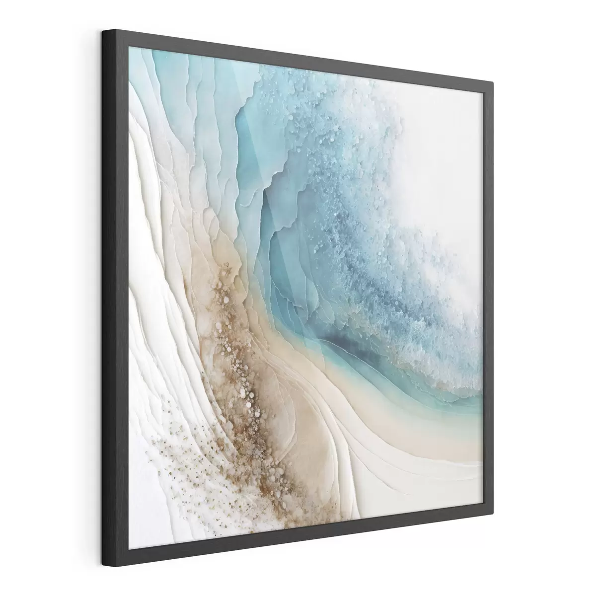 Plakat Abstrakcja plaży i oceanu f36029