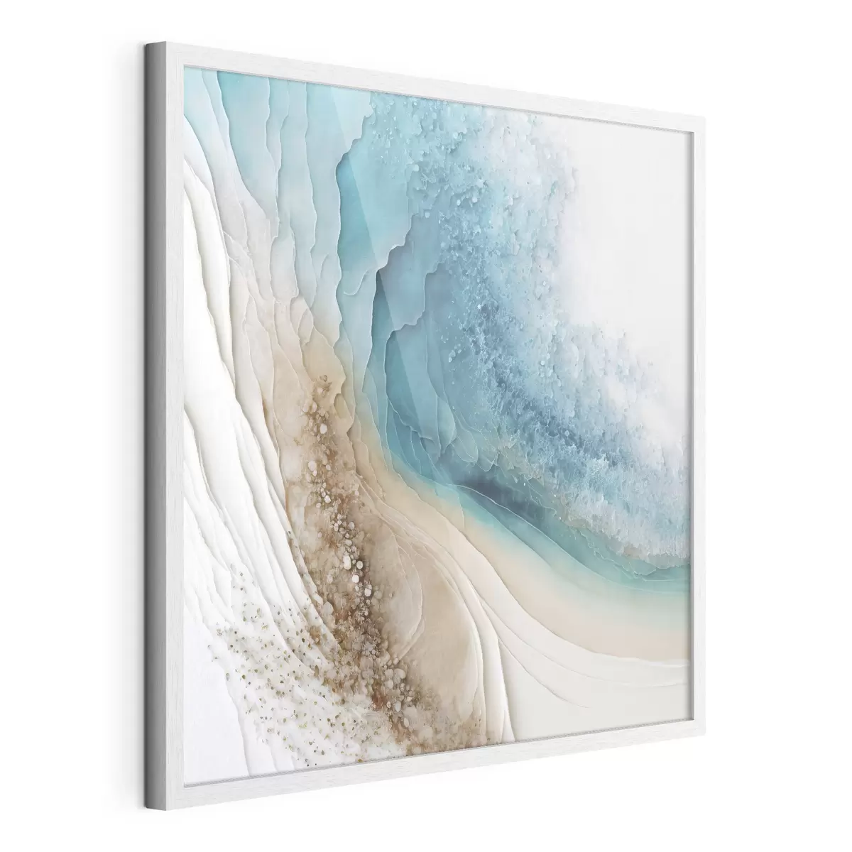Plakat Abstrakcja plaży i oceanu f36029