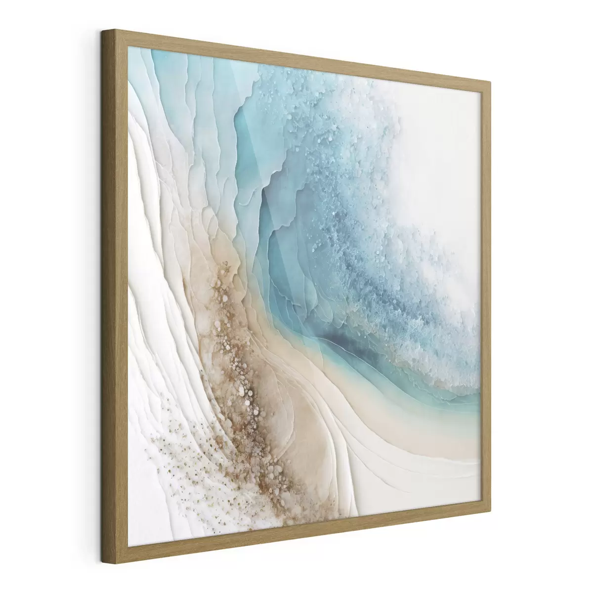 Plakat Abstrakcja plaży i oceanu f36029