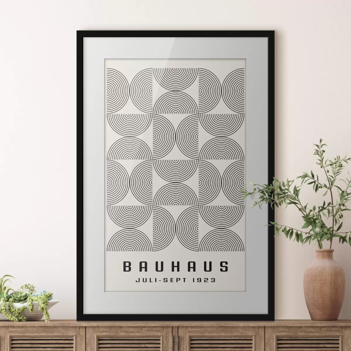 Plakat Abstrakcja Bauhausu f35908