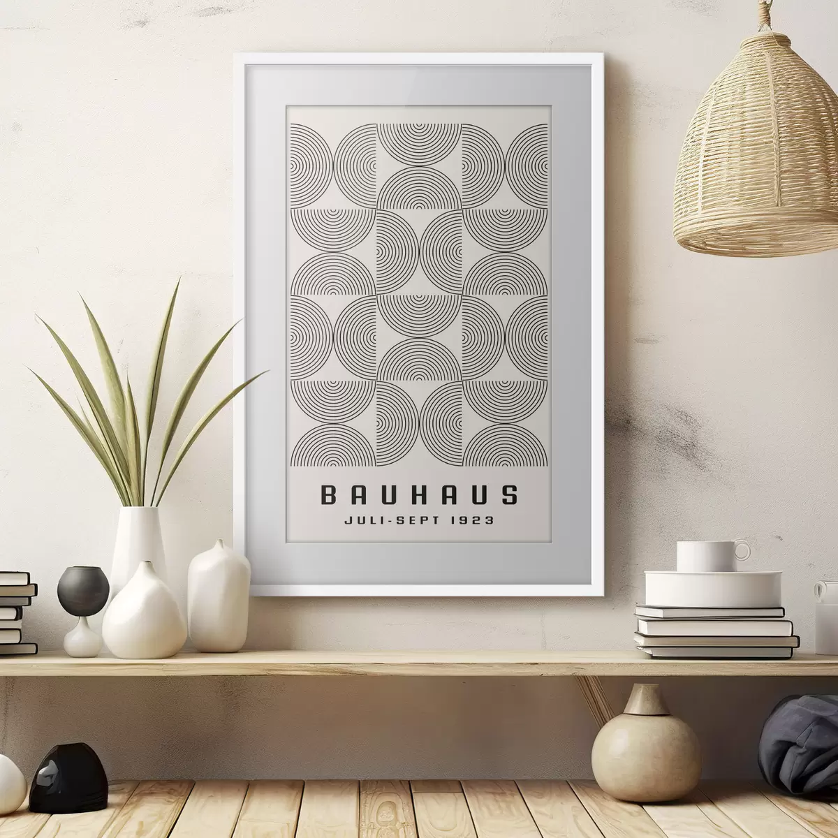 Plakat Abstrakcja Bauhausu f35908